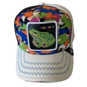 Goorin Bros FKA Prince Charming‎ Frog Trucker Hat Baseball Snapback Limited Rare